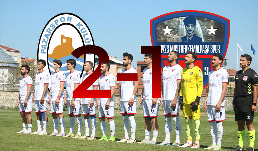 Nesine 3. Lig 3. Grup’ta 29. hafta mücadelesinde 1923 Mustafakemalpaşaspor,