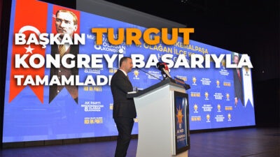 AK Parti Mustafakemalpaşa İlçe Teşkilatı, 8. Olağan Kongresi'ni büyük bir