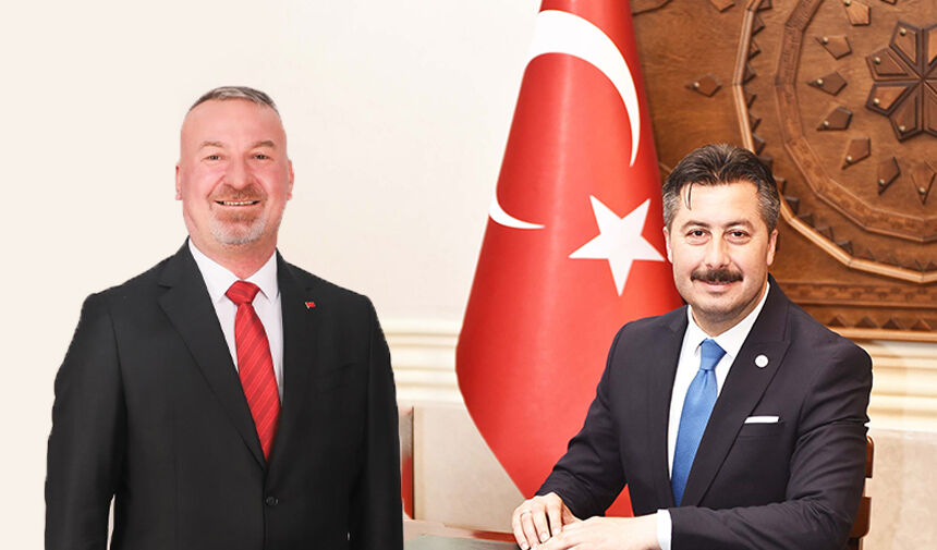 Karacabey Belediye Başkanı Fatih Karabatı ve Yenişehir Belediye Başkanı Ercan