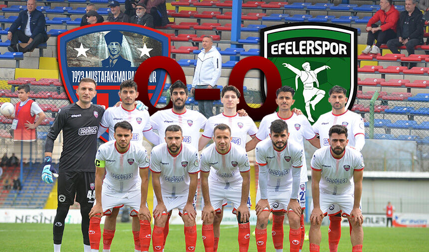 Nesine 3. Lig 3. Grup'ta 1923 Mustafakemalpaşaspor, 26. hafta maçında