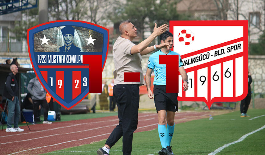 1923 Mustafakemalpaşaspor, Nesine 3. Lig 3. Grup 24. hafta mücadelesinde