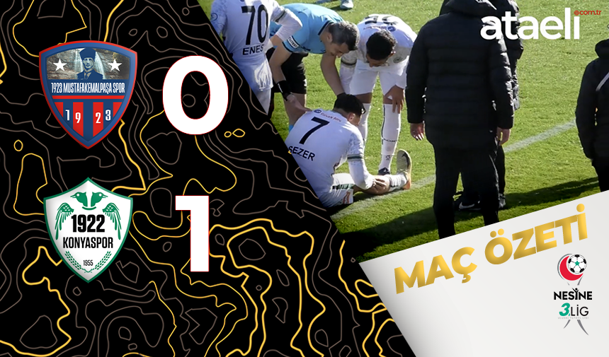 Nesine 3. Lig 3. Grup 12. Hafta karşılaşmasında 1923 Mustafakemalpaşaspor,