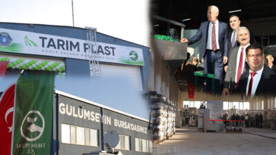 Mustafa Bozbey'in katılımıyla, bugün saat 10:00'da Tarım Plast Damla Sulama