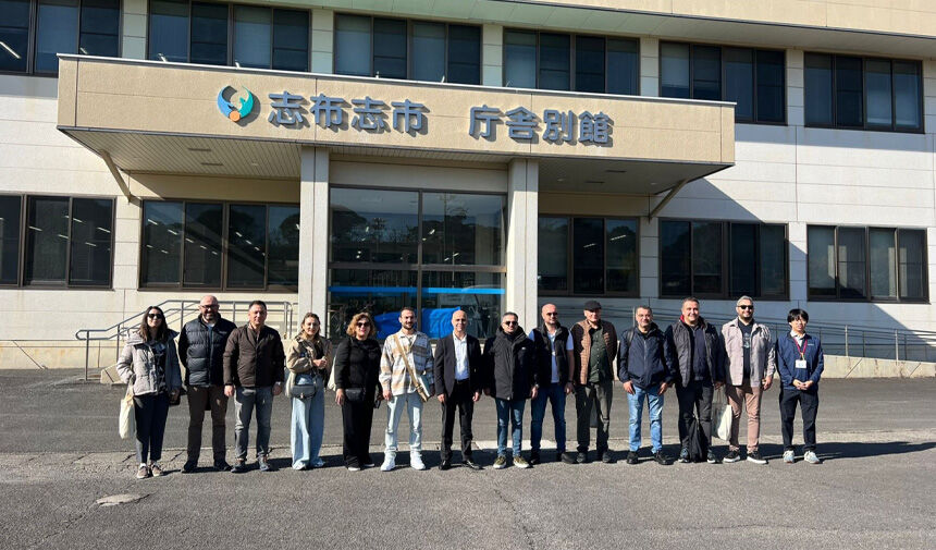 Mustafakemalpaşa Temizlik İşleri Müdürü Eyüp Özbursa, Japonya'da tamamladığı afet riski