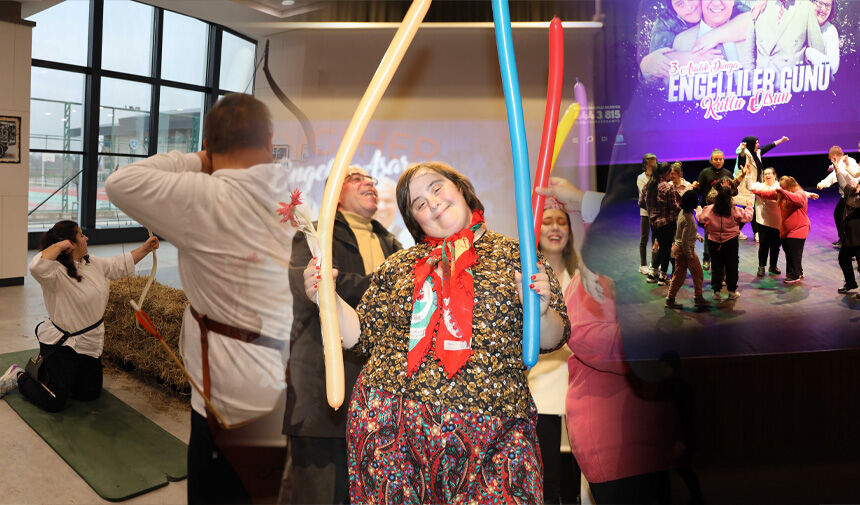 3 Aralık Dünya Engelliler Günü kapsamında, Mustafakemalpaşa Kültür Merkezi'nde Belediye