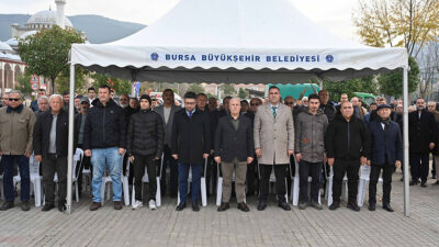 Bursa Büyükşehir Belediyesi, kırsal kalkınmayı desteklemek amacıyla çilek fidesi, kestane,