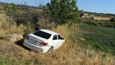 Saat 17.00 sıralarında Mustafakemalpaşa Güllüce Kavşağı'nın 100 metre ilerisinde trafik