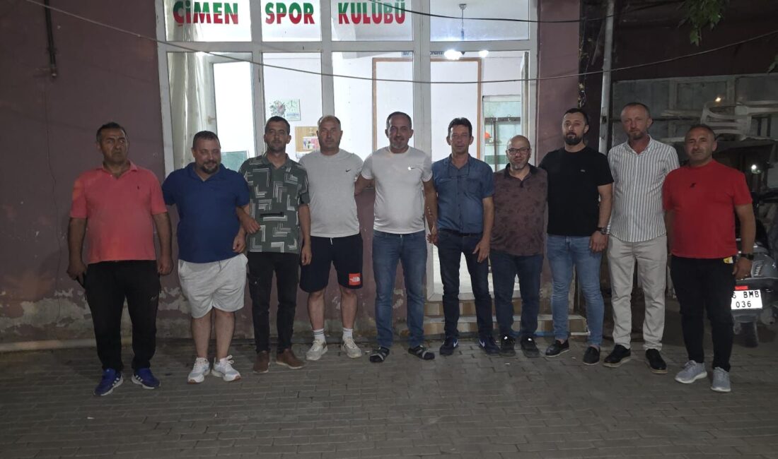 30 Haziran’da seçilen Çimenspor Başkanı Tarık Akın, ilk toplantısını yaptı.