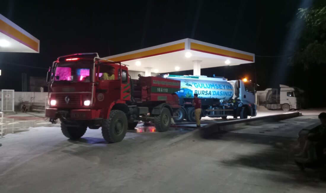 Mustafakemalpaşa’nın Devecikonağı Mahallesi’nde bulunan Çiftyıldız benzinliğinin arkasındaki ağaç kurutma fırınında