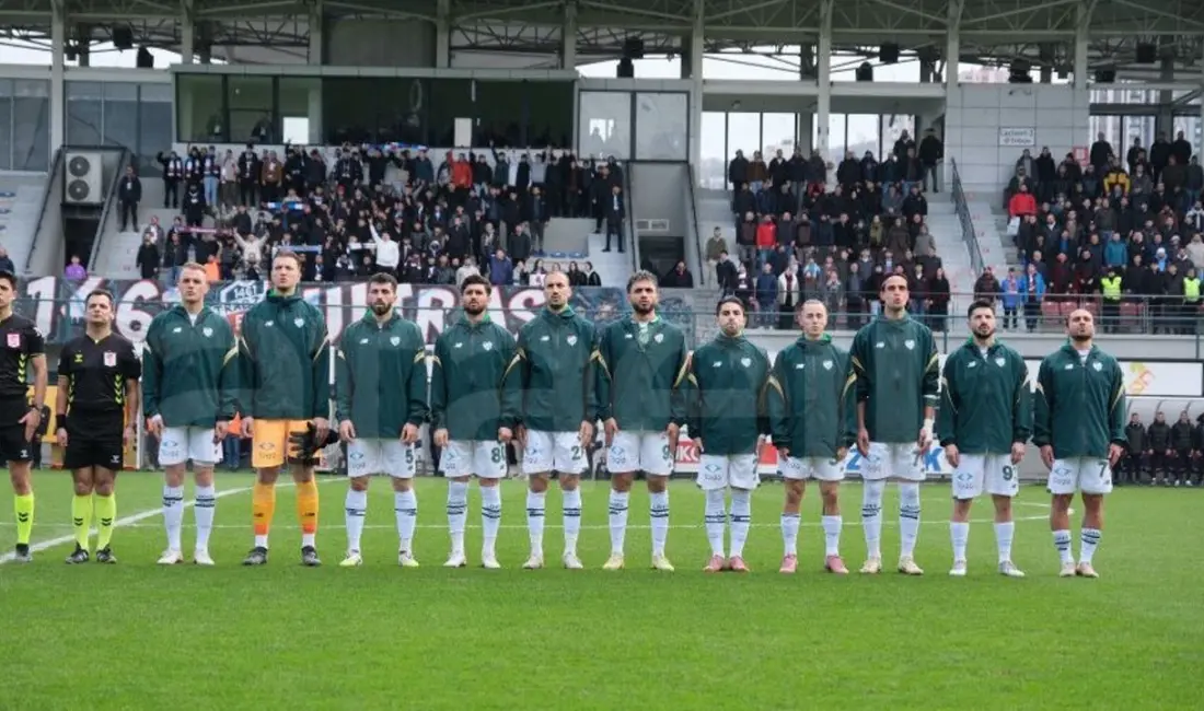 Bursaspor, TFF 2. Lig Kırmızı Grup’ta ikinci yarının ilk haftasında