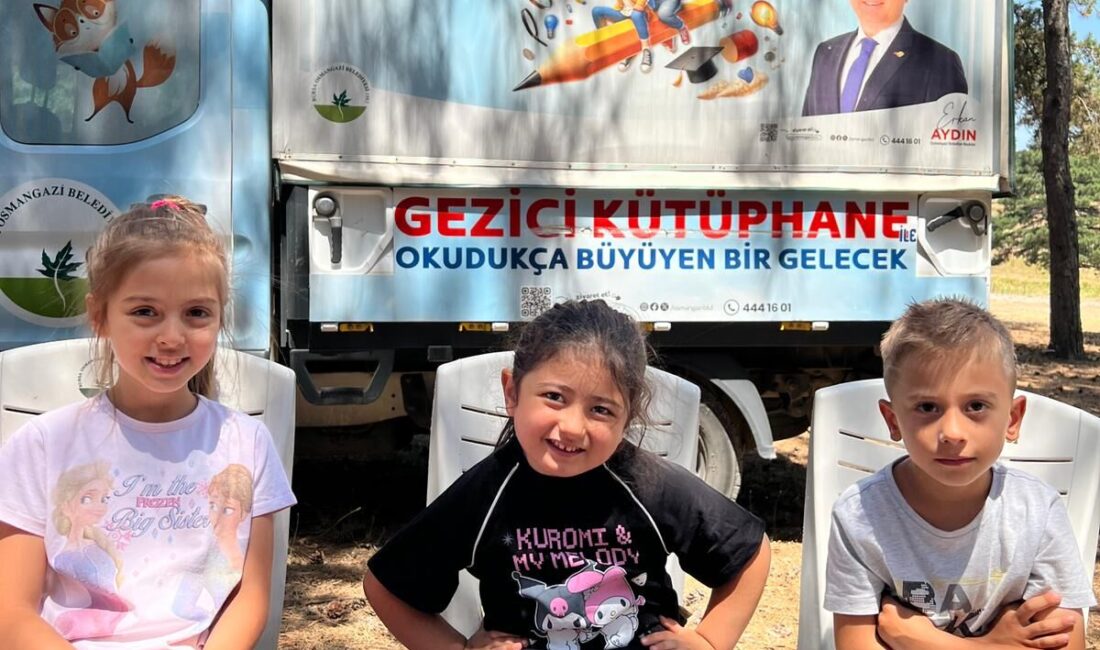 Osmangazi Belediyesi, Gezici Kütüphane bünyesinde düzenlediği ‘Masal Dinletisi’ etkinliği ile