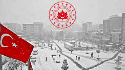 Bursa valiliği kar yağışı nedeniyle eğitim-öğretime ara verilmesine ilişkin basın