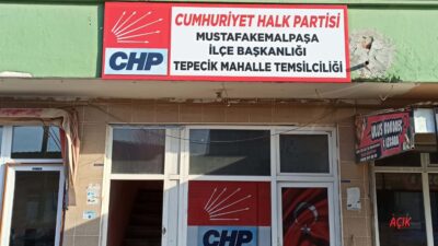 Cumhuriyet Halk Partisi Mustafakemalpaşa İlçe Başkanı Gökhan Demir yakın sürede