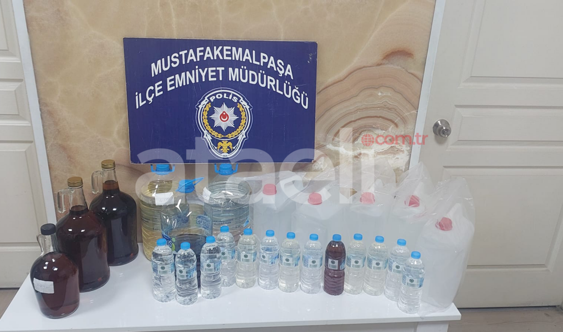 Mustafakemalpaşa İlçe Emniyet Müdürlüğü Asayiş Büro Amirliği ekipleri, kaçak ve