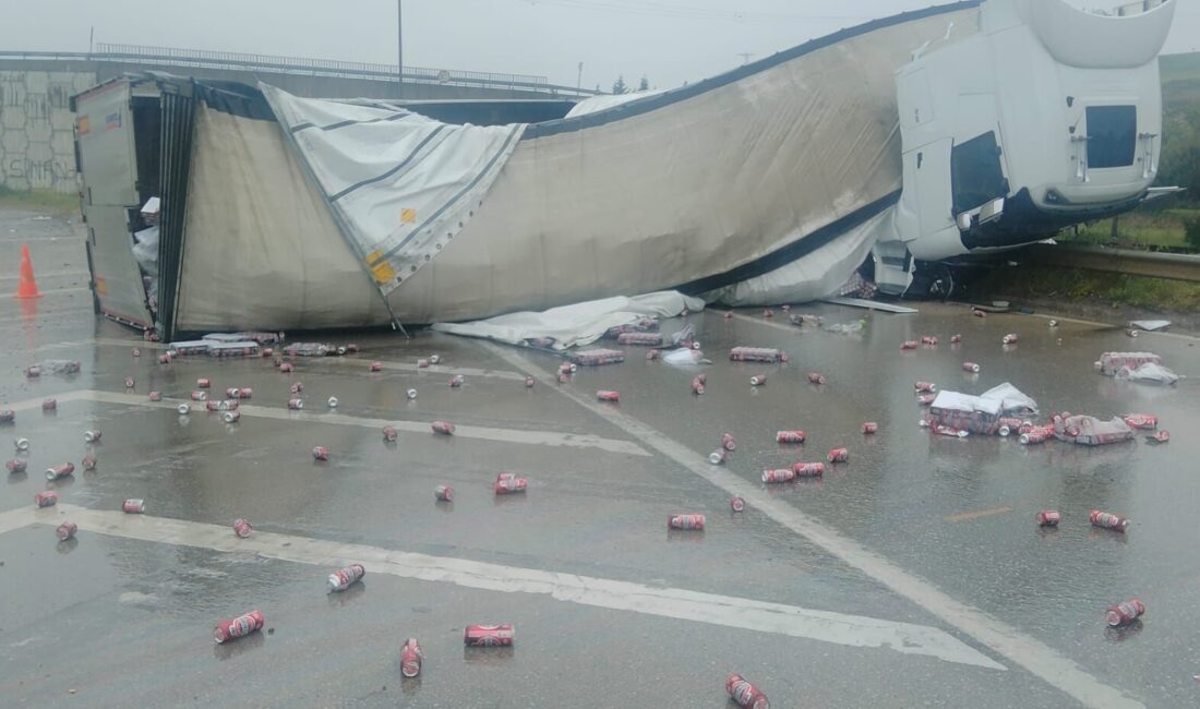 Sabah 07.00 sularında Balıkesir-Bursa yolu, Bursa istikameti Söğütçam mevkiinde alkol