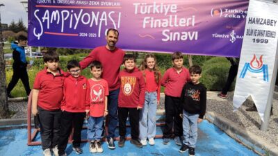 Hamzabey BİLSEM öğrencileri, TZV'nin düzenlediği Türkiye Zekâ Oyunları Şampiyonası'nda önemli