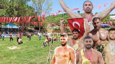 Mustafakemalpaşa'nın köklü güreş geleneğini yaşatan Kabulbaba Er Meydanı, Kurban Bayramı’nda