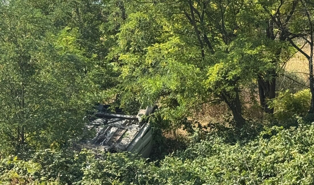 Saat 09.20 sıralarında Polis Hatıra Ormanı önünde, bir araç sürücüsünün