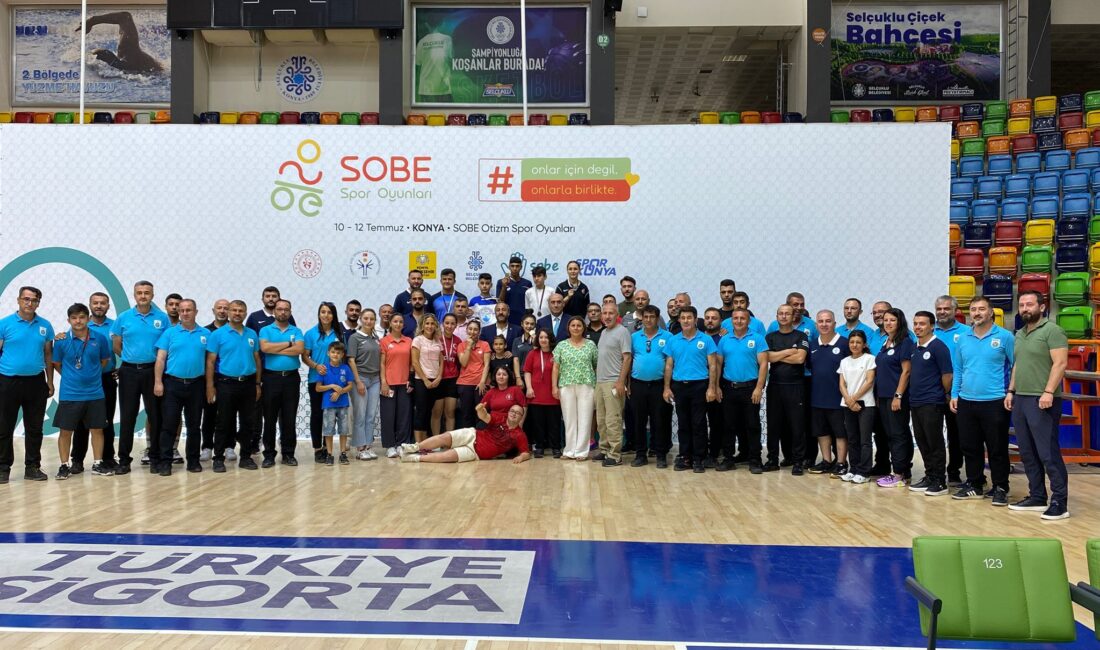 13-15 Temmuz tarihleri arasında Konya’da düzenlenen Özel Sporcular Atletizm, Masa