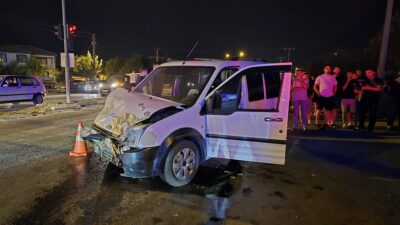 Tatkavaklı Mahallesi’nde, Total benzinliği önünde saat 11.00 sularında meydana gelen