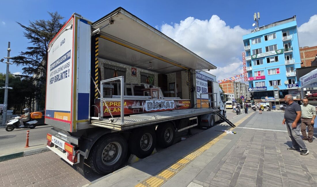 İçişleri Bakanlığı AFAD tarafından hayata geçirilen Deprem Simülasyon Tırı, Mustafakemalpaşa