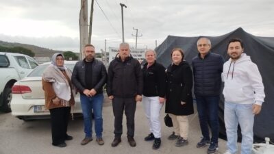 Zafer Partisi Mustafakemalpaşa İlçe Başkanı Göksel Şenkuyumcu, Eker Süt Ürünleri’nde