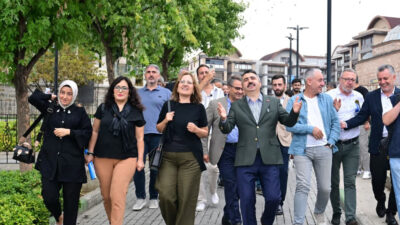 Yıldırım Belediye Başkanı Oktay Yılmaz, ‘Setbaşı, Yeşil Emirsultan Tarihi Yaya