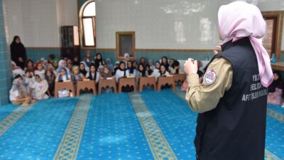 Yıldırım Belediyesi Afet İşleri Müdürlüğü, afetlere hazırlık kapsamında düzenlediği eğitim