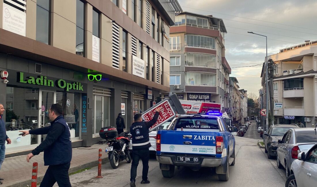 Nilüfer Belediyesi Zabıta Müdürlüğü, 23 araç ve 100 personelin görev