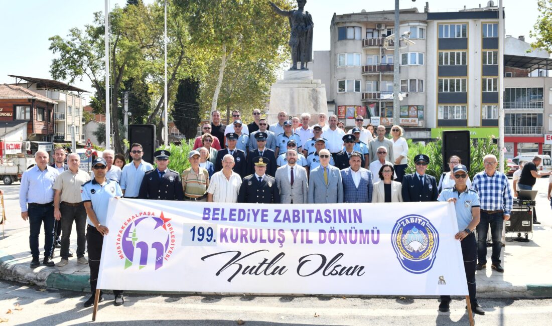 Mustafakemalpaşa Belediyesi Zabıta Müdürlüğü, Zabıta Teşkilatı’nın kuruluşunun 199. yıl dönümü